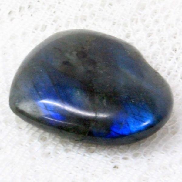 ラブラドライト タンブル 【レア 1点物】 原石 石 ラブラドライトタンブル  天然 一点物