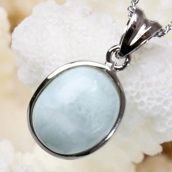 ラリマー ペンダント ネックレス larimar ドミニカ Pendant 