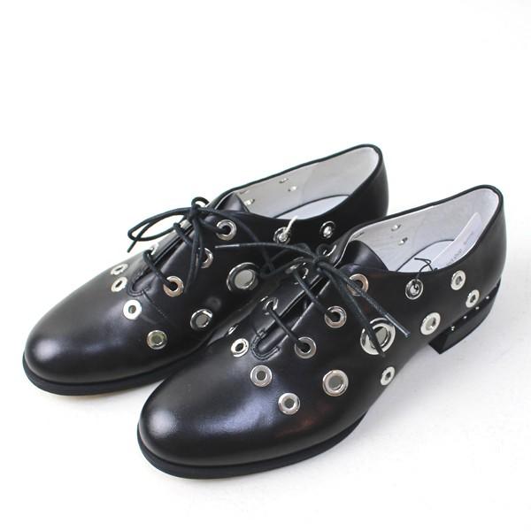 インポート 黒穴あきスタッズ靴 : LULU select - 通販 - Yahoo 