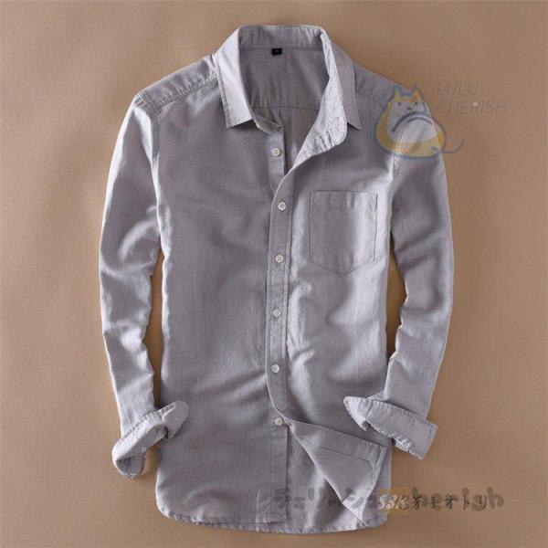 メンズファッション 再 14入荷 リネンシャツ メンズ 長袖シャツ 開襟シャツ カジュアルシャツ 白シャツ スリムシャツ 夏 涼しい トップス Jnangiizu9 Www Totenka Com