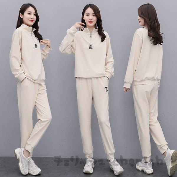 ジャージ レディース 上下 セット 冬 2点セット セットアップ 厚手 40代 パーカー ベスト 長ズボン スポーツウェア 大きいサイズ 運動服 おしやれ 韓国風 着痩せ Nz Ss4 チェリッシュ Cherish 通販 Yahoo ショッピング