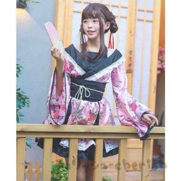 和服 ワンピース ゴスロリ 着物5点セット レディース コスチューム衣装 ドレス花見 和装 和風 花柄 浴衣 大きいリボン全店 卒業式 Nz Yjdwb2 チェリッシュ Cherish 通販 Yahoo ショッピング