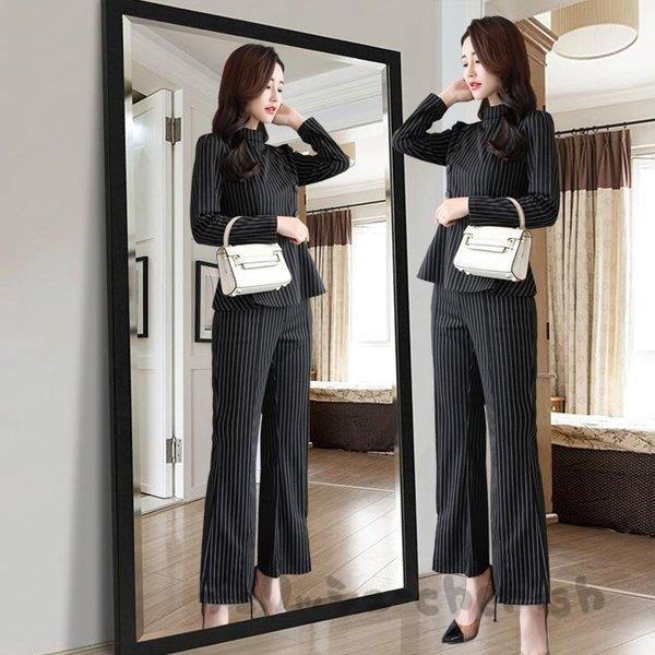 インターネット ショッピングレディースファッション 通販セットアップレディース ワイドパンツブラウス2点セットチェック柄お洒落通勤入学式卒業式セレモニー母オフ