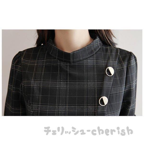 インターネット ショッピングレディースファッション 通販セットアップレディース ワイドパンツブラウス2点セットチェック柄お洒落通勤入学式卒業式セレモニー母オフ