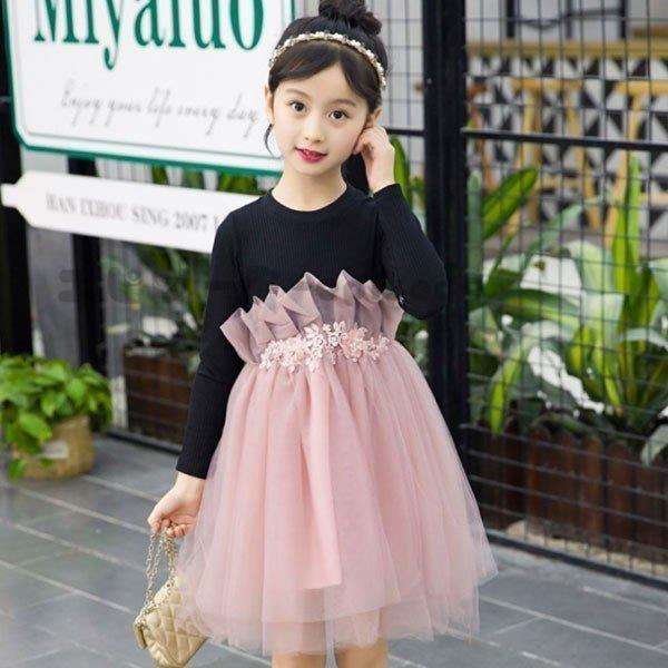 韓国子供服 フォーマル ワンピース ワンピースドレス 子どもドレス キッズ 女の子 春 秋 衣装 ピンク グレー 110 1 130 140 150 160cm Huawuyu 0609 Et46 エピソード Episode 通販 Yahoo ショッピング