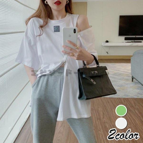 Tシャツ トップス レディース 白トップス 40代 春夏 上品 半袖tシャツ 肩出し ブラウス 綿 オシャレスリット裾 カジュアル韓国風 カットソー ゆったりtシャツ豪華 レディース アウター コート ロングコート トレンチコート 膝下 ダブルボタン ベルト付き タック