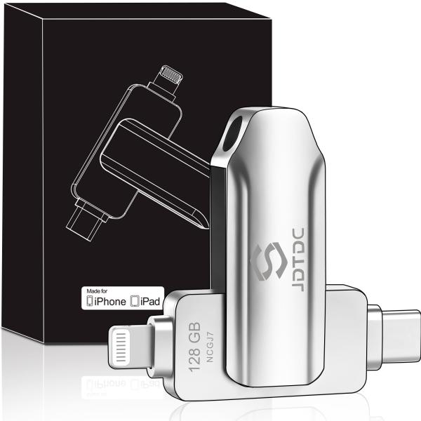 他サイト： Apple MFi認証 128GB iPhone USBメモリ｜正規容量｜メモリ アイフォン｜写真/動の商品画像
