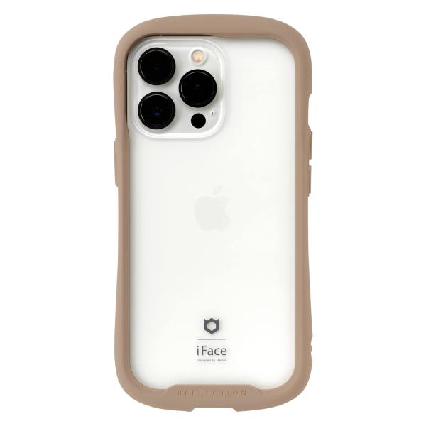 他サイト： iFace Reflection iPhone 13 Pro ケース クリア 強化ガラス (ベージュ)【アイフの商品画像