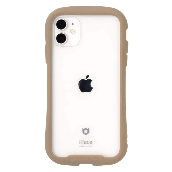 他サイト： iFace Reflection iPhone 11 ケース クリア 強化ガラス (ベージュ)【アイフォン1の商品画像
