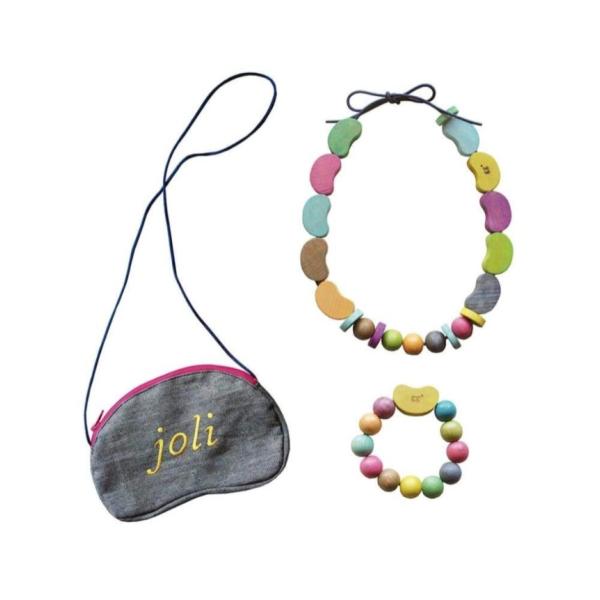 gg マイジュエリーセット アクセサリー作り 紐通しビーズ 木のおもちゃ ビーンズ 女の子 my jewelry set kiko+&gg* キコアンドジジ