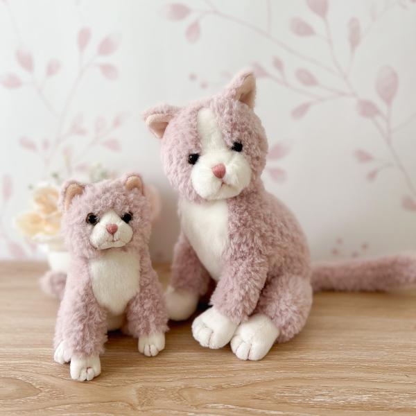 MON AMI ねこ ぬいぐるみ クレオ キティー Sサイズ ピンク 小さい ネコ ST1357 モナミ