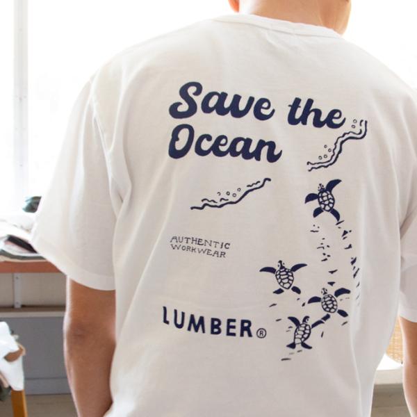 にっち LUMBER】SAVE THE OCEAN T-shirt 251580 : LUMBER Yahoo
