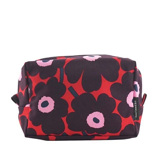 マリメッコ Marimekko ポーチ コスメポーチ 化粧ポーチ 小物入れ メイクポーチマリメッコ Verso Red Pk 345 Rsuwilliambooth Com