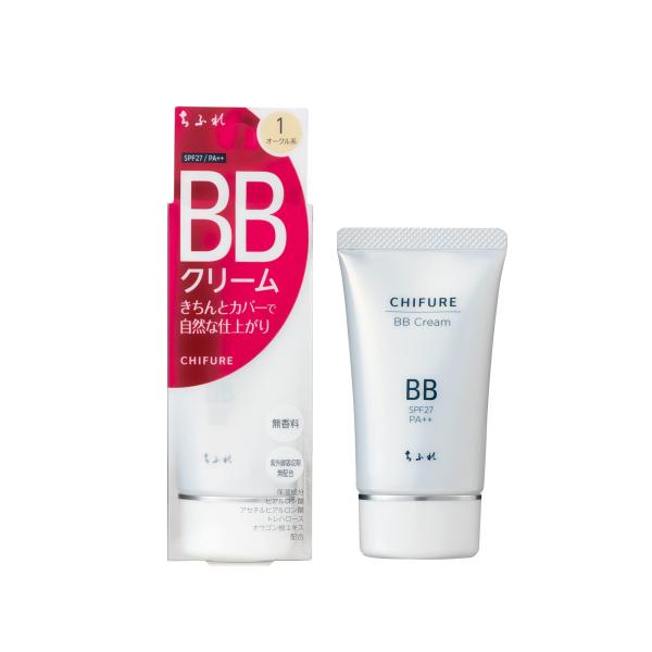 ちふれ BBクリーム 無香料 1オークル系 50グラム