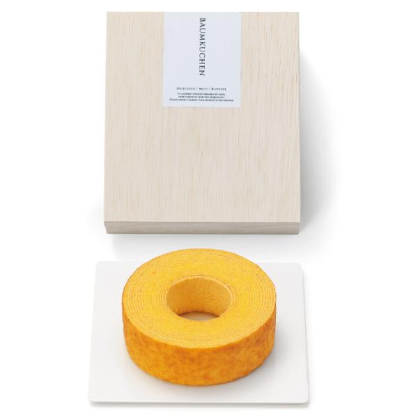 【引菓子】バウムクーヘン（木箱入） KB1-10G【焼き菓子・スイーツ・ギフト】包装・熨斗対応