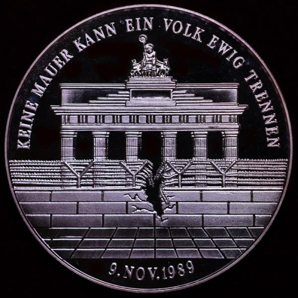 ドイツ 1989年 ベルリンの壁崩壊記念 プルーフ 純銀メダル 2枚セット ドイツ 1989年 ベルリンの壁崩壊 記念 純銀メダル プルーフ