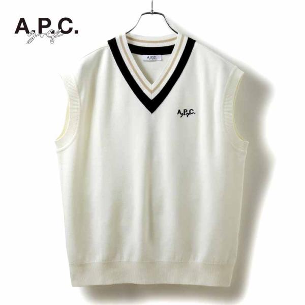 A.P.C. GOLF / アーペーセー ゴルフ 背面刺繍入りレーヨン