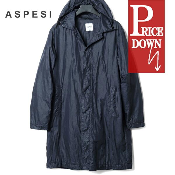 ASPESI（アスペジ） 中綿入りガーメントダイシュリンクナイロン