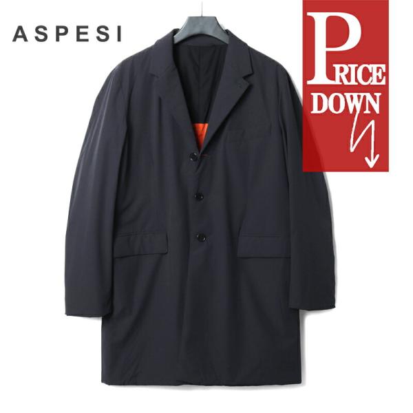 ASPESI（アスペジ） 中綿入り撥水テクノナイロンストレッチチェスター