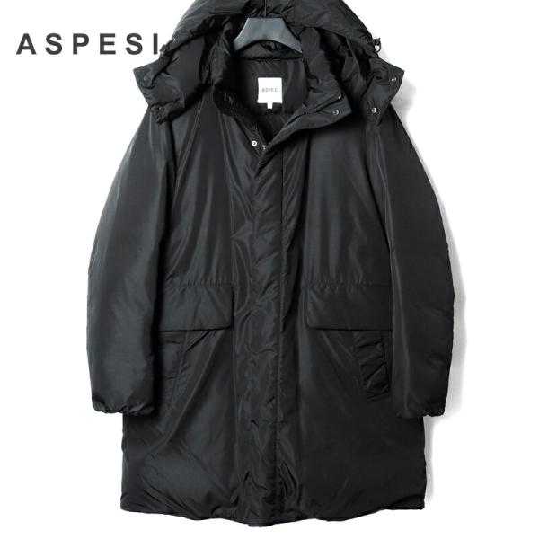 ASPESI（アスペジ） 撥水高密度シャイニーナイロン比翼仕立て 