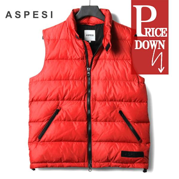 ASPESI（アスペジ） 撥水高密度シャイニーナイロンスタンドカラー