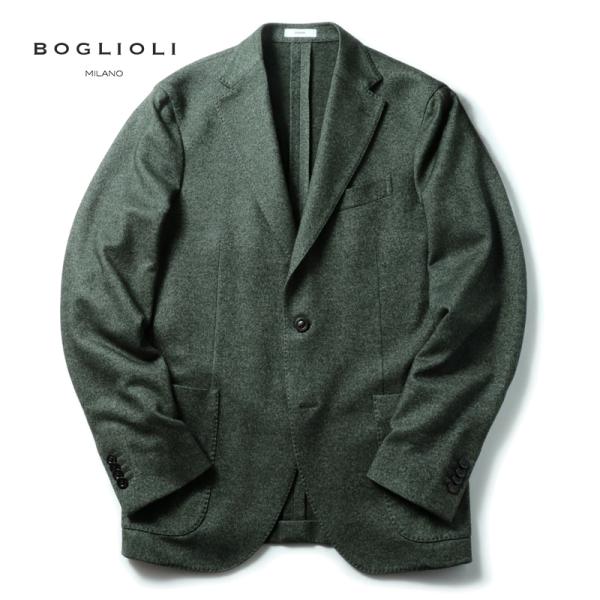 ★スー様 BOGLIOLI 秋冬カシミヤフランネル テーラードジャケット ☆スー様 BOGLIOLI 秋冬カシミヤフランネル テーラードジャケット ☆極