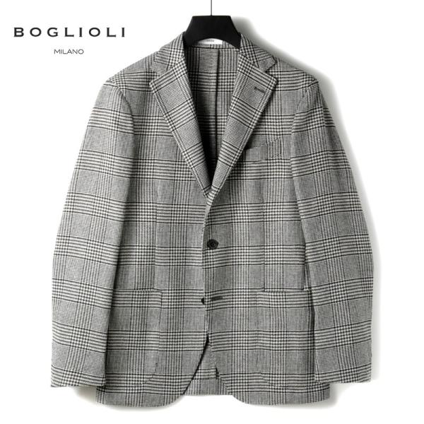 Boglioli ボリオリ DOVER チェック柄 ウールフランネル ジャケット BG232UAW4802EWFB3023-6_720x.