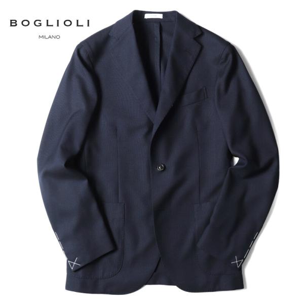 BOGLIOLI（ボリオリ） ウールホップサック3Bジャケット(DOVER