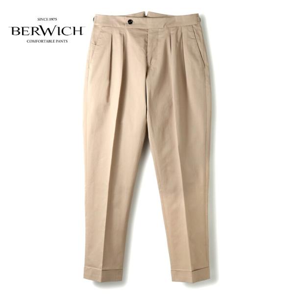BERWICH（ベルウィッチ） コットンストレッチツイルアジャスター付き2