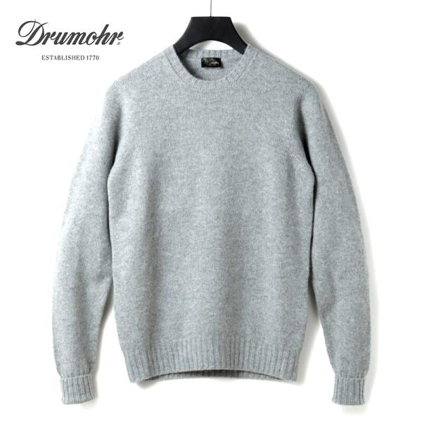 ドルモア　DRUMOHR カシミヤニット DRUMOHR（ドルモア） Drumohr LUXURYカシミヤミドルゲージクルーネック