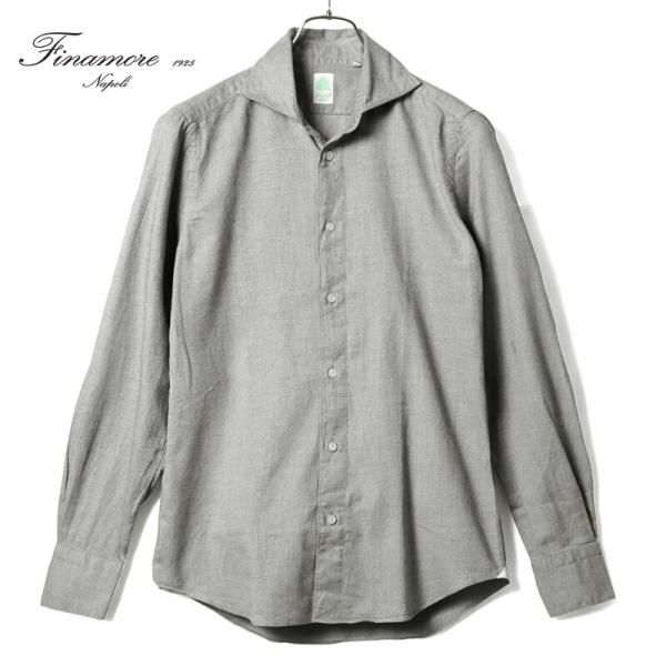 Finamore（フィナモレ） ウォッシュドコットンライトフランネル