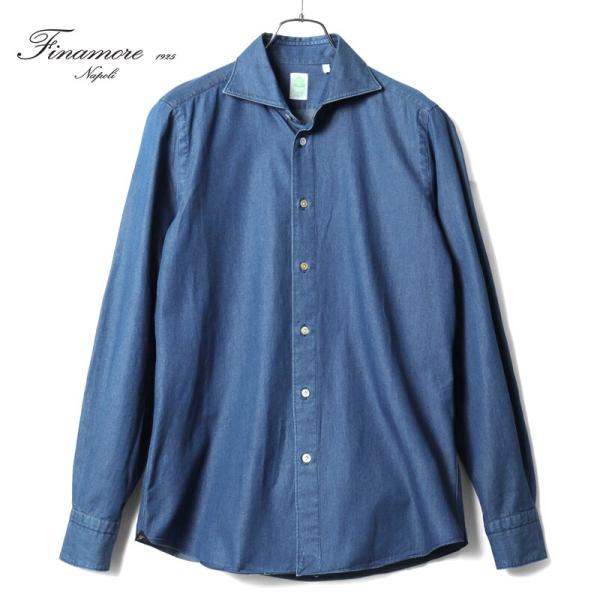 Finamore（フィナモレ） ウォッシュドコットンライトオンスデニム