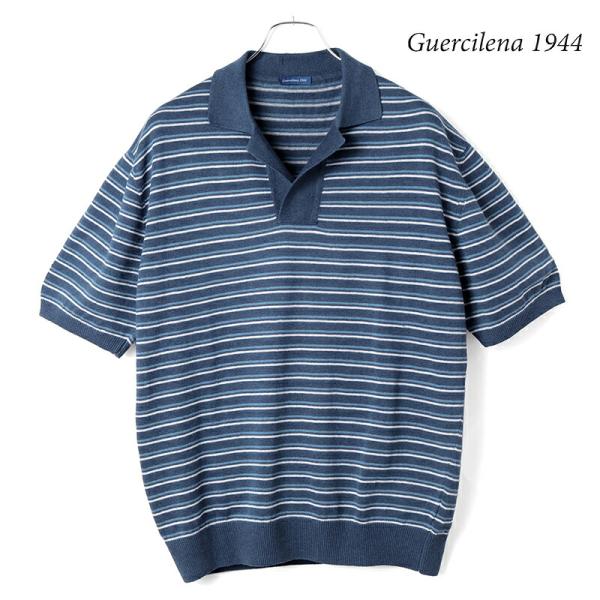 Guercilena 1944 / グエルチレーナリネンコットンハイゲージボーダー柄