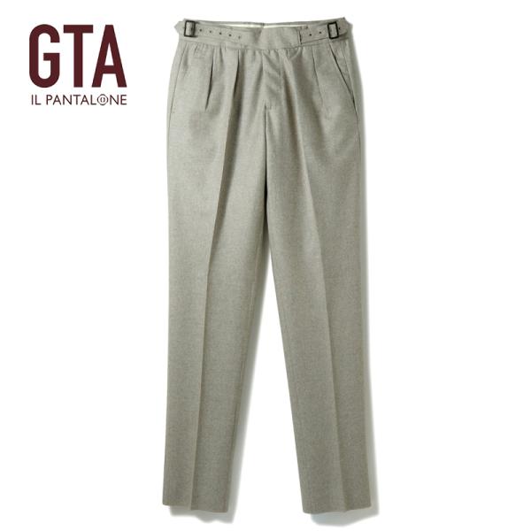 美品　GTA HERRICK グルカ　チャコールグレー　ウールフランネル　44 lunedomenica_gta2470591