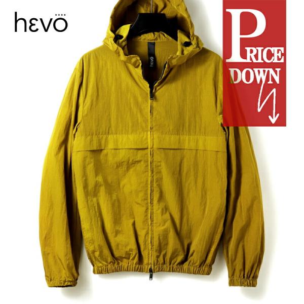 HEVO（イーヴォ） シュリンクナイロンダブルジップパーカー(MAIZZA