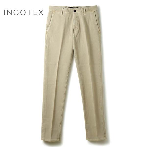 【新品未使用】INCOTEX SLACKS ストレッチコットンテーパードパンツ INCOTEX（インコテックス） INCOTEX SLACKS / インコテックス