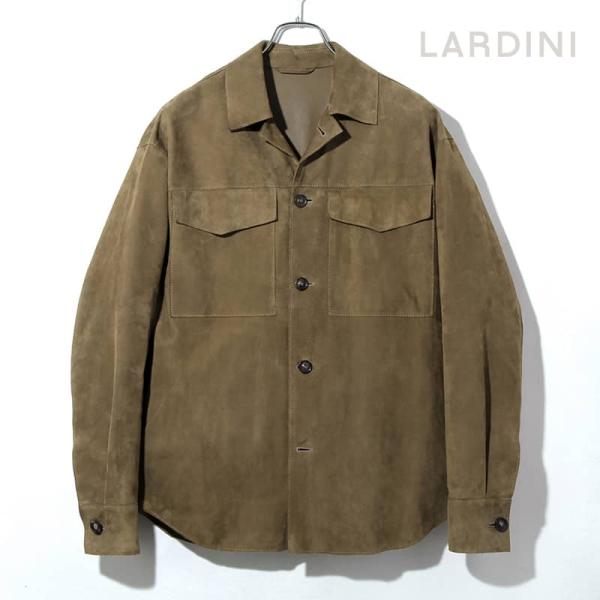 LARDINI（ラルディーニ） LARDINI / ラルディーニスエードレザーシャツ
