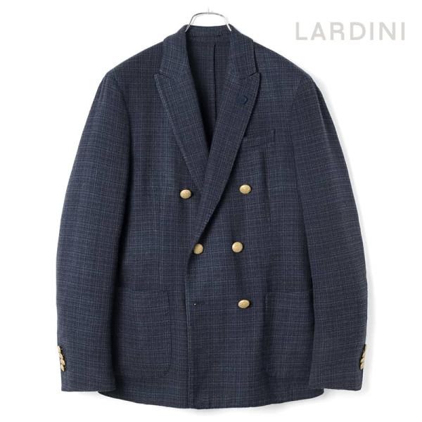 【LARDINI】ラルディーニダブルジャケット ラルディーニ / LARDINI / ダブル ニット ジャケット / ウール