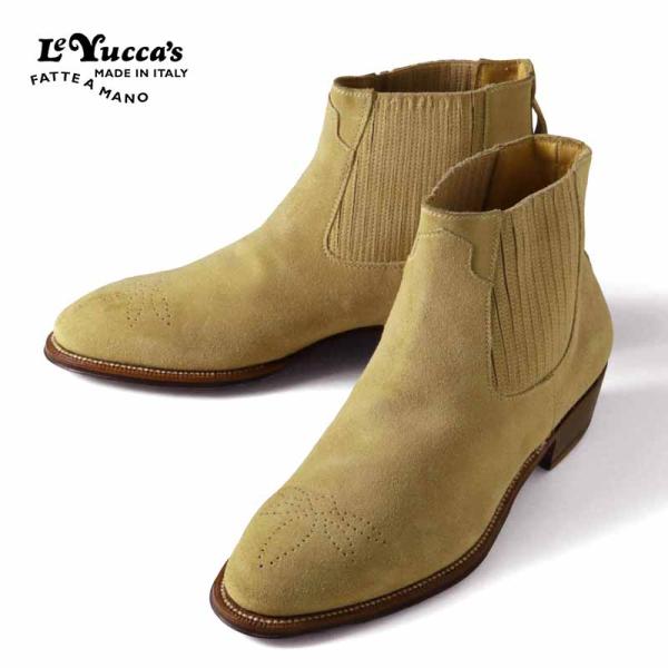 Le Yucca's / レユッカス スーパーバックスエードサイドゴア