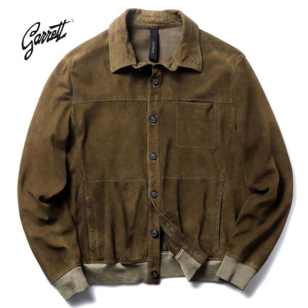 GARRETT（ギャレット） スエードレザーブルゾン(1763 CAMOSCIO