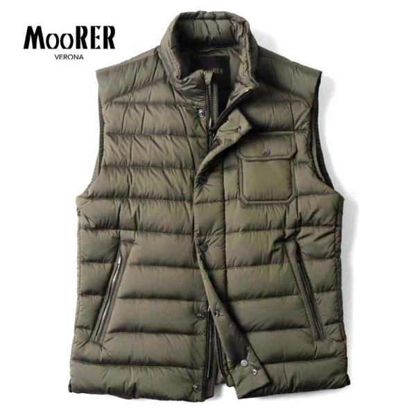 直営店買付【MooRER】TINNARI-S3 ショート ダウンベスト スリム 直営店買付【MooRER】TINNARI-S3 ショート ダウンベスト スリム