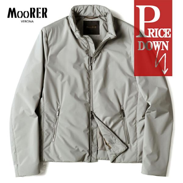 MOORER（ムーレー） 防水透湿ポリエステルタフタショートブルゾン