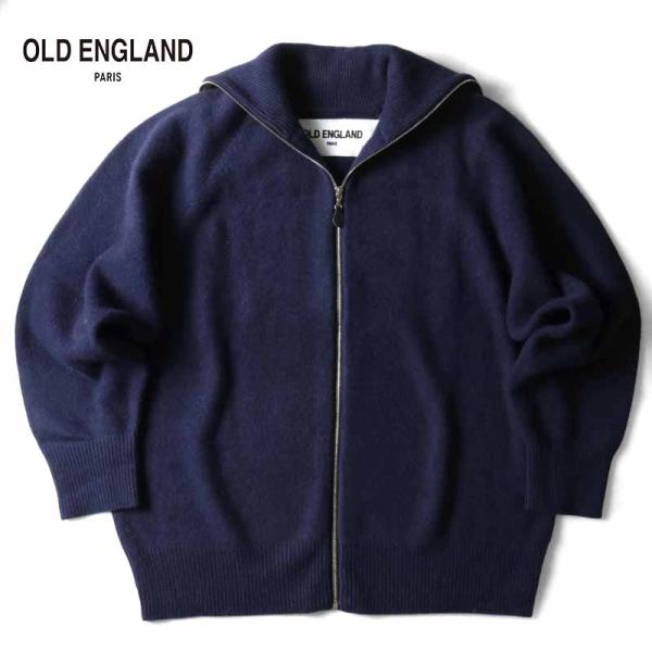 OLD ENGLAND カーディガン OLD ENGLAND（オールドイングランド） フォックスウールナイロンミドル