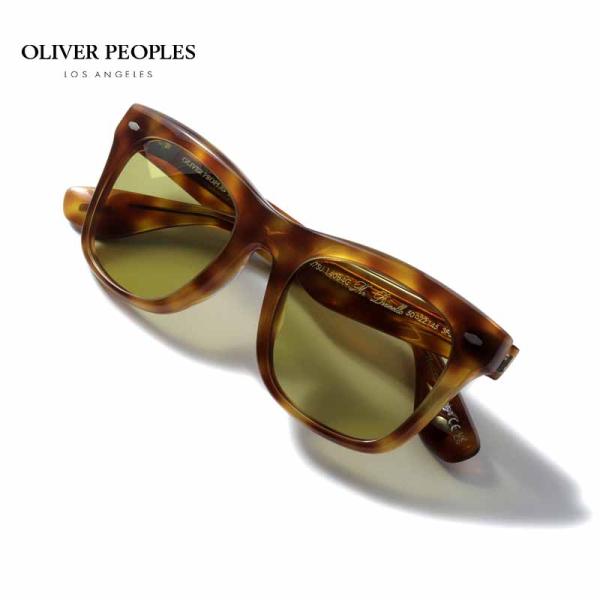 Bamiki OLIVER PEOPLES ラウンド型サングラストータス柄 オリバーピープルズ サングラス N.06 Sun /0NLY Collection