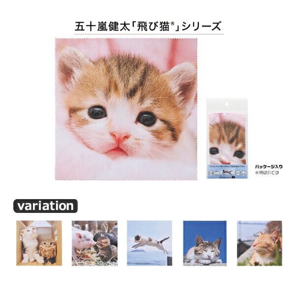 飛び猫 メガネ拭き 3222 N かわいい ネコ ふくろう コブタ クリーニングクロス 眼鏡拭き スマホクリーナー Cloth Fcat3222 メガネ サングラスのリュネメガネ 通販 Yahoo ショッピング