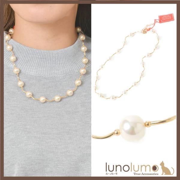 未使用マジョリカパールネックレス＆ブレスレット　シャンパンGOLD 大粒バロック メール便送料無料 再入荷 マジョリカパール マジョルカパール