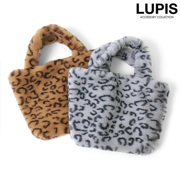 LUPIS（ルピス） トートバッグ ファーバッグ ショルダーバッグ