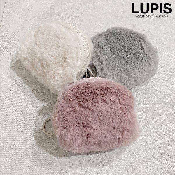 ファーポーチ ミニポーチ 小物入れ 小銭入れ ストラップ付 フェイクファー ピンク ルピス Oth0064 Lupis Yahoo 店 通販 Yahoo ショッピング