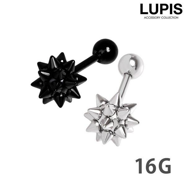 LUPIS（ルピス） ボディピアス 16G ストレートバーベル 軟骨ピアス
