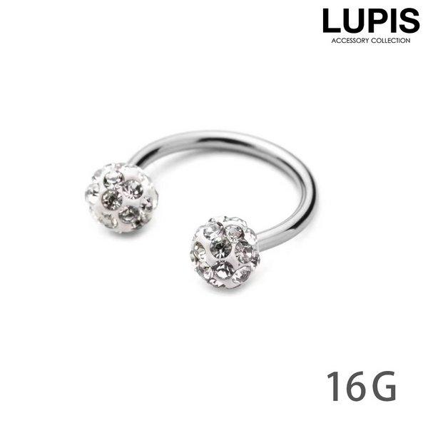 LUPIS（ルピス） ボディピアス サーキュラーバーベル 16G 16ゲージ
